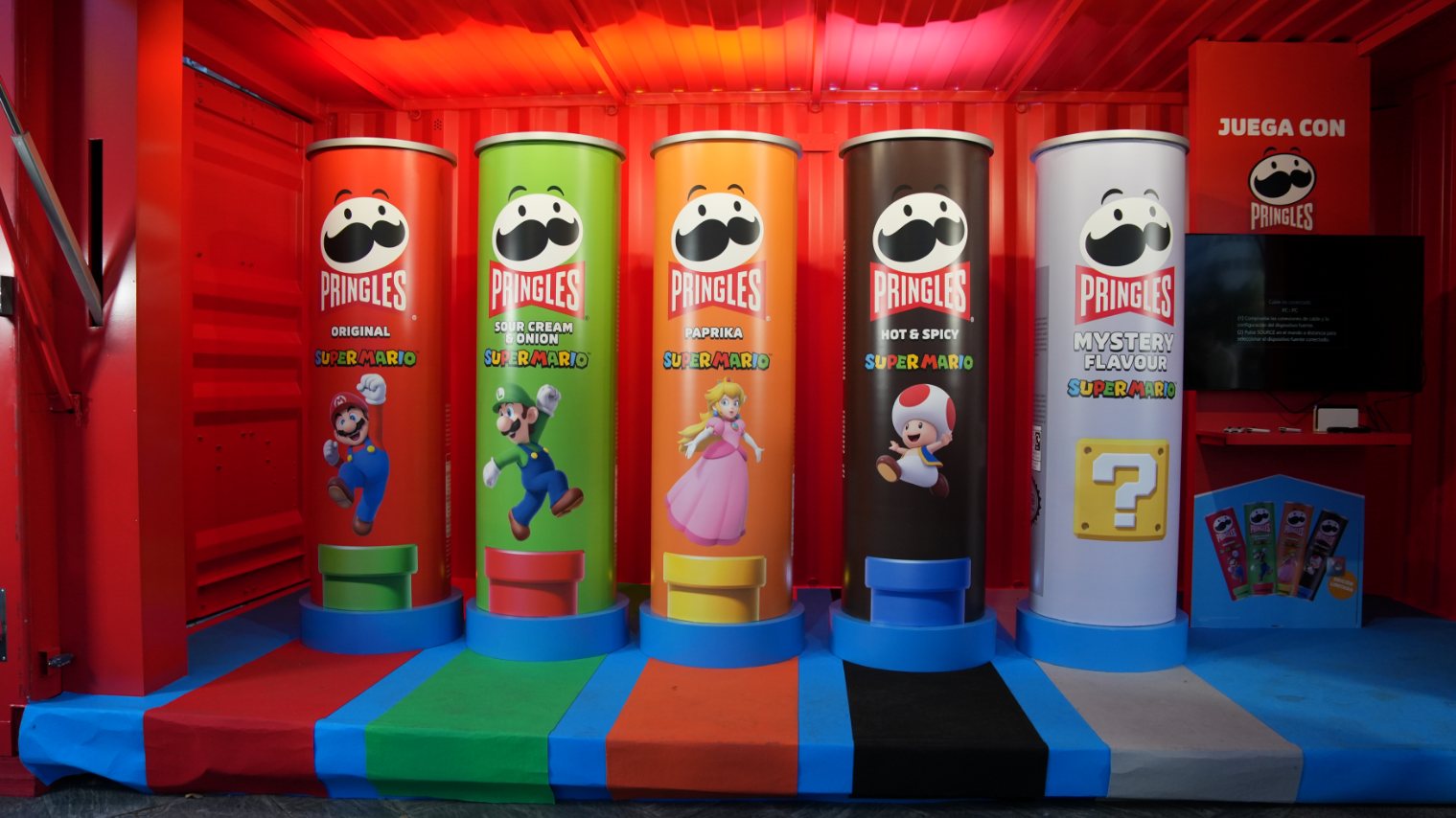 Botes de pringles variados